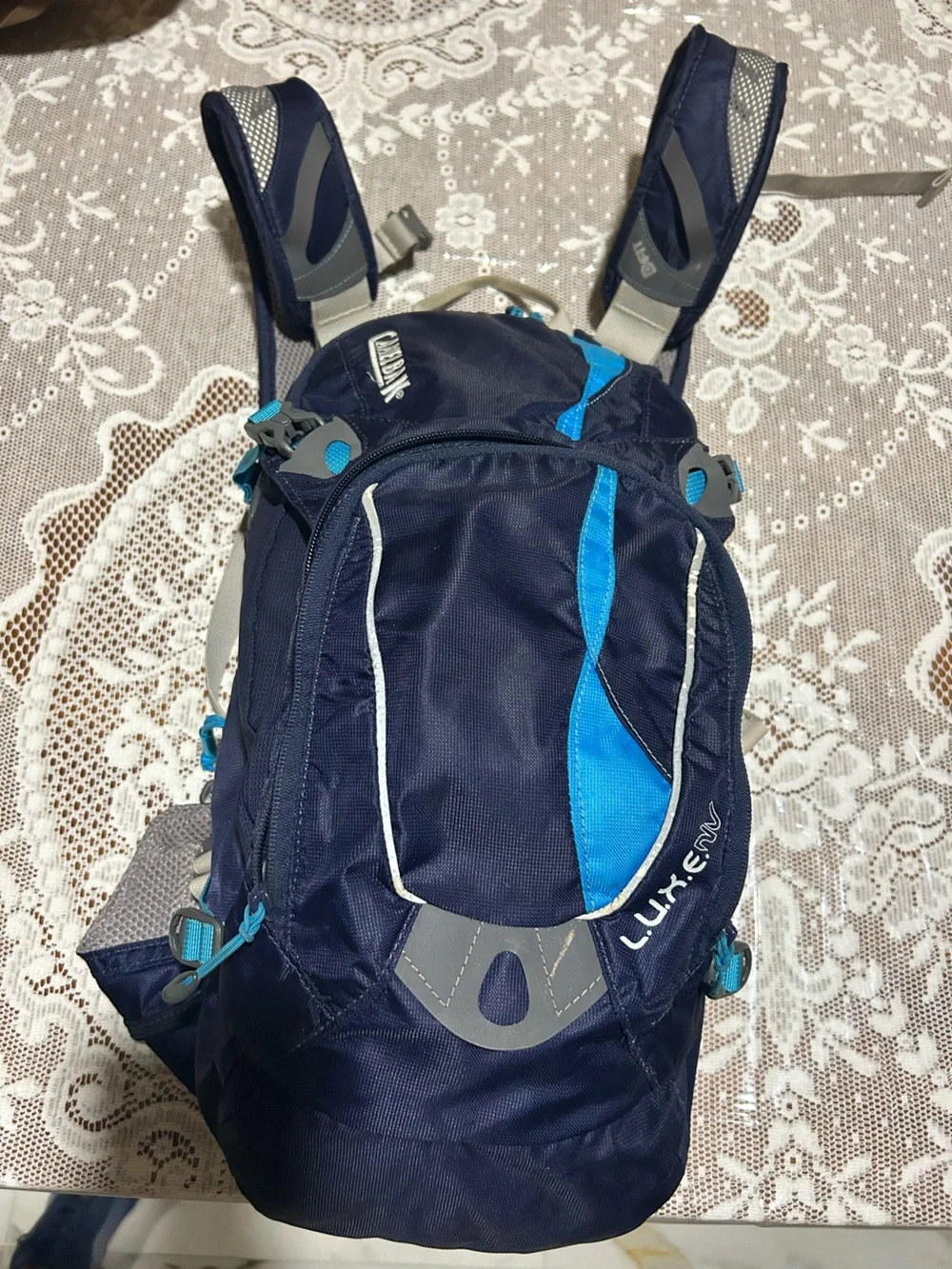 Camelbak Navy and Bright Blue Hydration Backpack